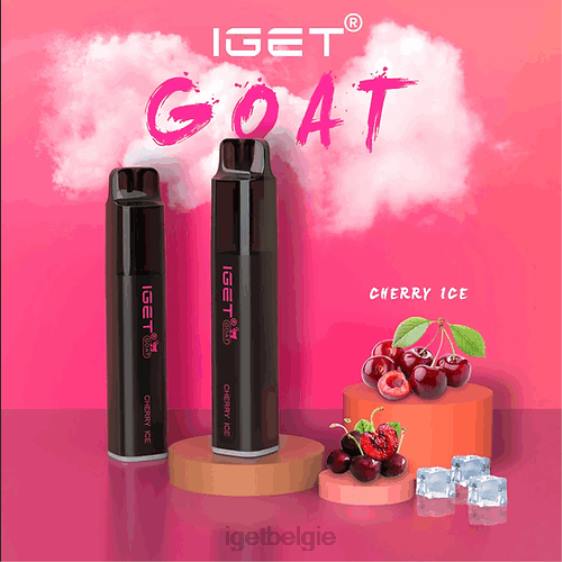 IGET Bar Online geit - 5000 trekjes 806F485 kersen ijs
